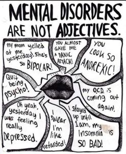 Mental adjectives